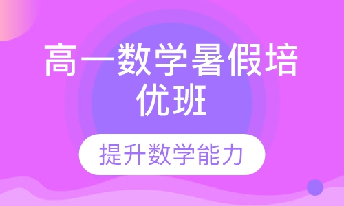 高一数学暑假培优班（培优）