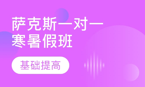 萨克斯一对一 寒暑假班