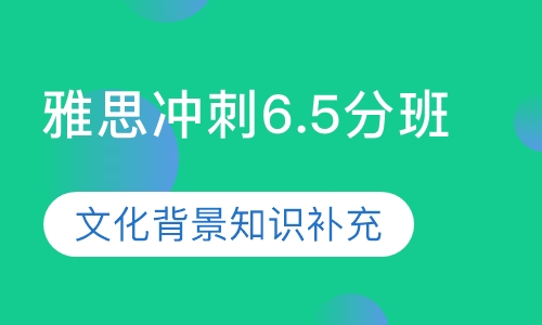 雅思冲刺6.5分班