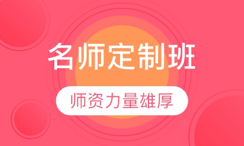 名师定制班