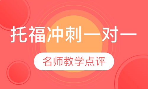 托福冲刺VIP一对一