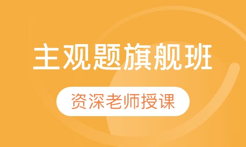 主观题旗舰班
