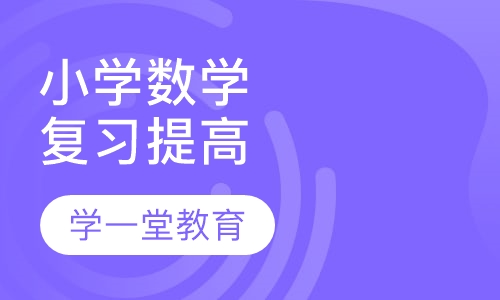 小学数学复习提高班