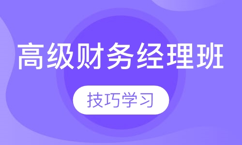 高级财务经理班