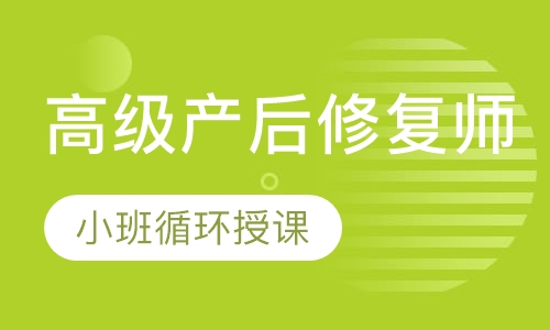 高级产后修复师