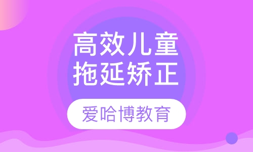 高效儿童（拖延矫正）培训