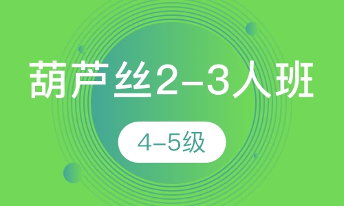 葫芦丝2-3人班  4-5级