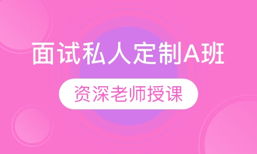 面试私人定制A班