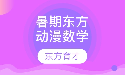 暑期东方动漫数学