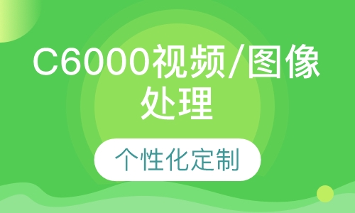 C6000视频/图像处理培训班