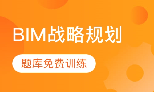 BIM战略规划 （理论取证班）