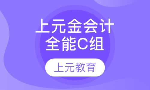 上元金会计系列全优全能C组