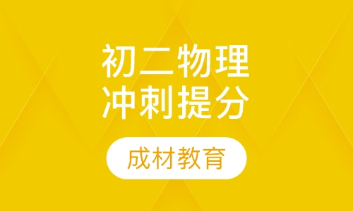 初二物理冲刺提分课程