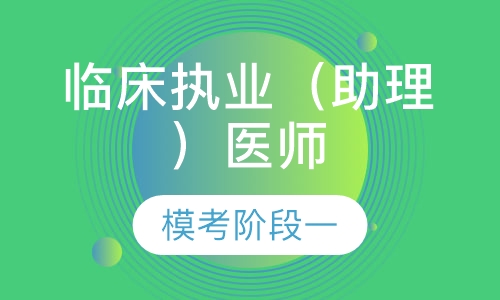 临床执业（助理）医师模考阶段一