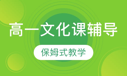 高一文化课辅导