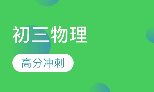 初三物理一对一辅导课程