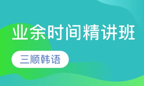 业余时间vip精讲班