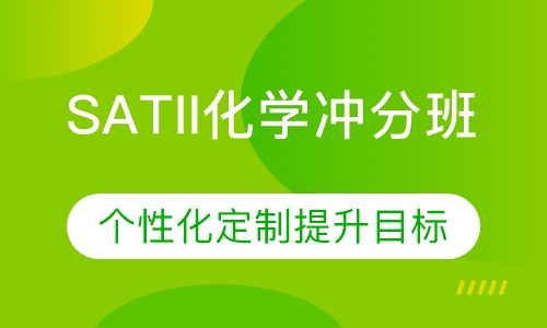 SATII化学冲分班