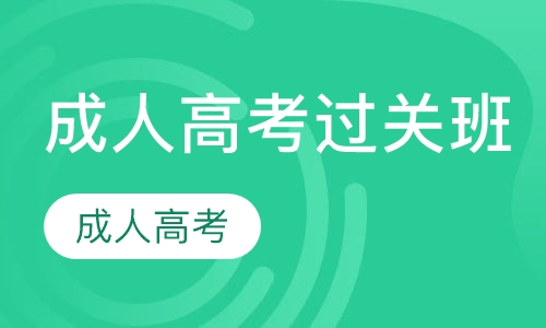 成人高考过关班