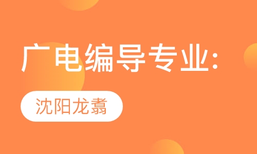 广播电视编导专业: