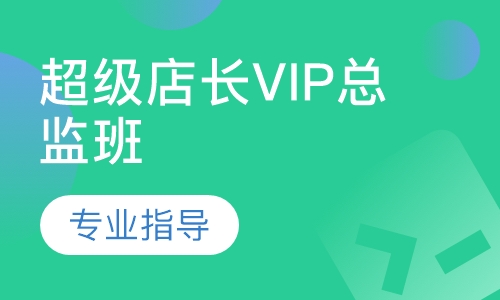 超级店长VIP总监班