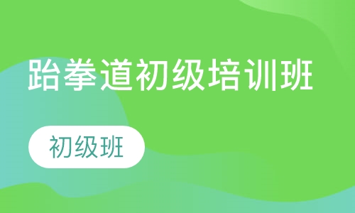 跆拳道初级培训班