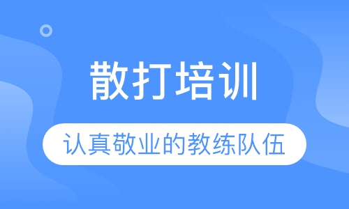 散打培训