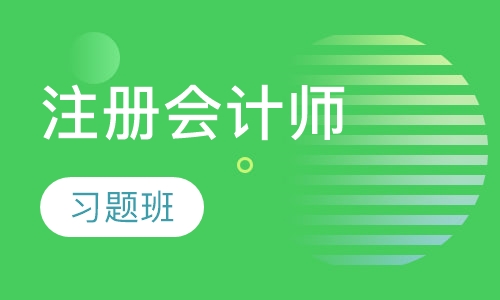注册会计师习题班