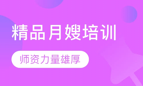 精品月嫂培训