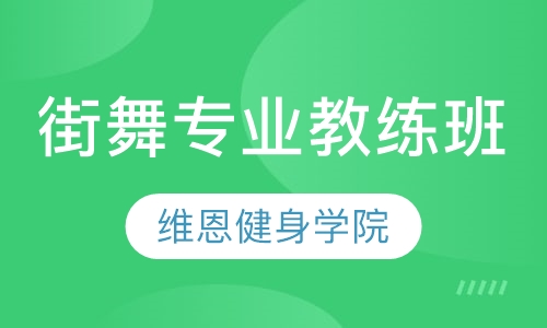 街舞专业教练班
