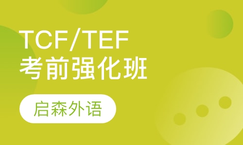 TCF/TEF考前强化班