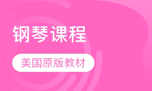 钢琴课程“play the piano”
