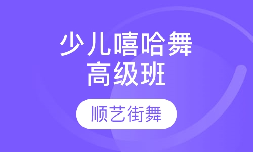 少儿嘻哈舞高级班