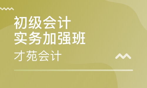 初级会计实务加强班