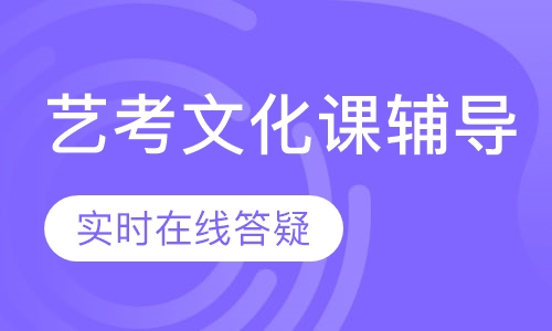 艺考文化课辅导