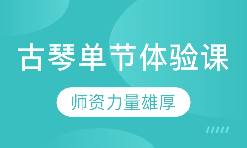 古琴单节体验课