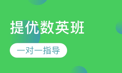 小升初提优班数英班