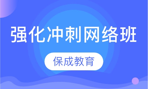 强化冲刺网络班