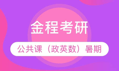 【金鹰密训营】公共课（政英数）暑期