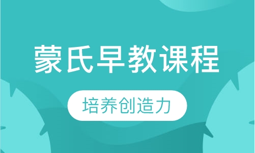 蒙氏早教课程