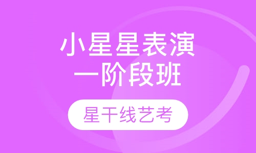 小星星表演一阶段班