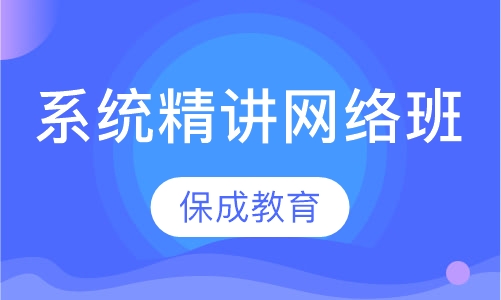 系统精讲网络班