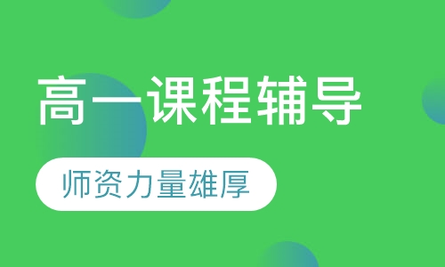 高一课程辅导
