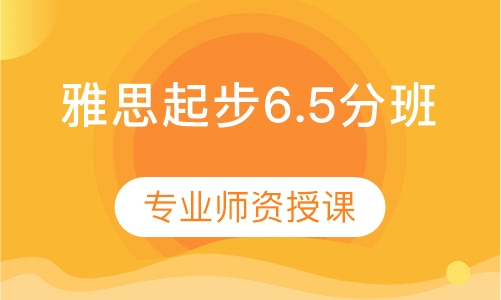 雅思起步6.5分班