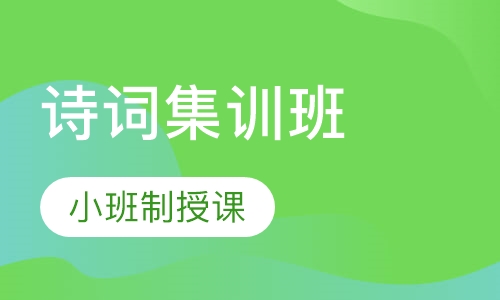“诗词少年”诗词集训班