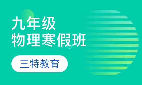 九年级物理寒假班