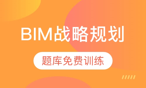 BIM战略规划 （理论取证班）