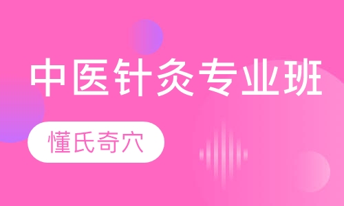 中医针灸（懂氏奇穴）专业班