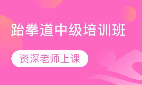 跆拳道中级培训班