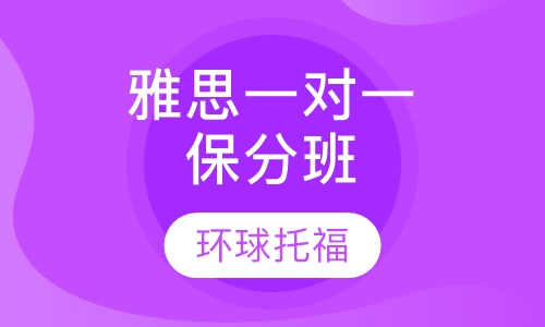 雅思一对一保分班